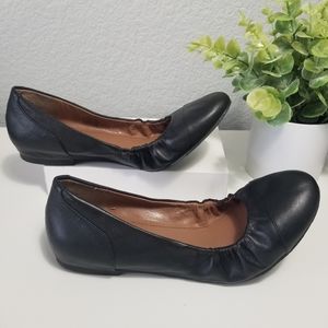 Vince Camuto Black Flats